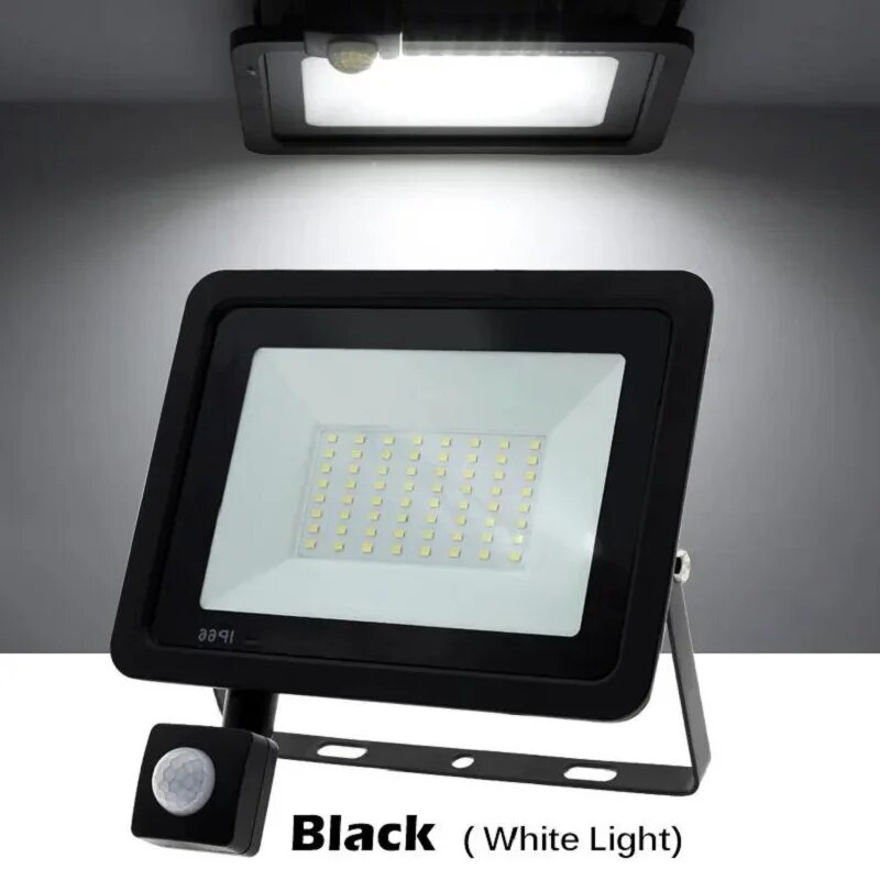 Outdoor Lighting Amazon - PIR датчик движения светодиодные прожекторы 220