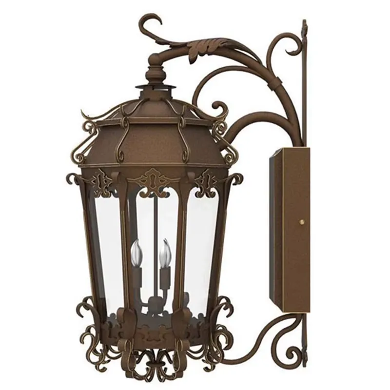 Outdoor Lighting Brass - Наружные настенные светильники LED из стекла