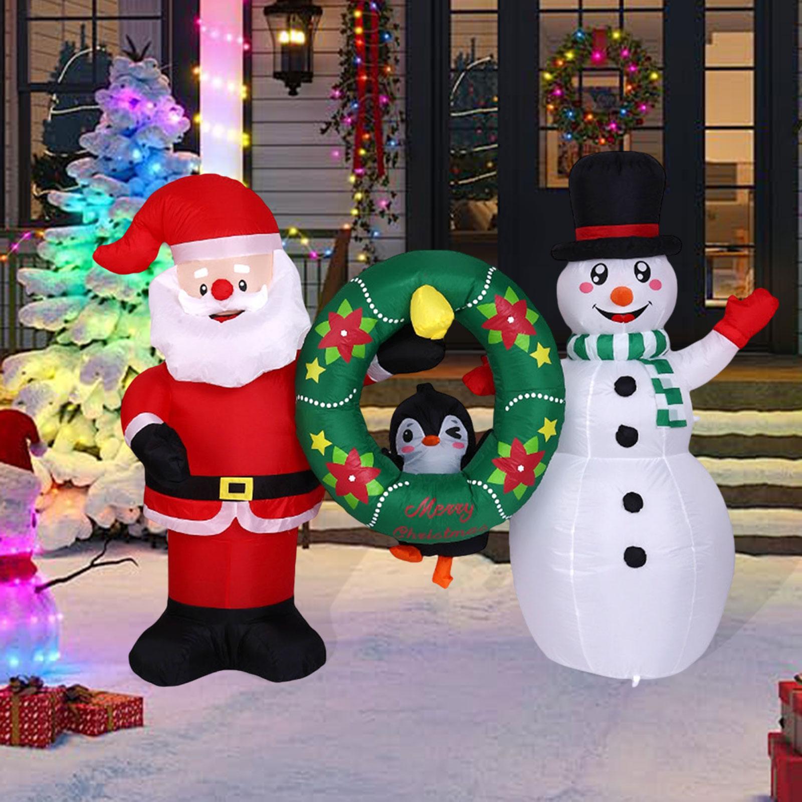 Xmas Outdoor Lighting Decorations - Рождественские надувные украшения, на открытом воздухе,