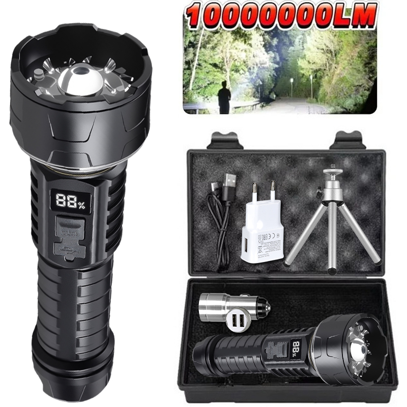 Outdoor Lighting Portable - Светодиодный фонарик COB, перезаряжаемый фонарь, 7-ядерный