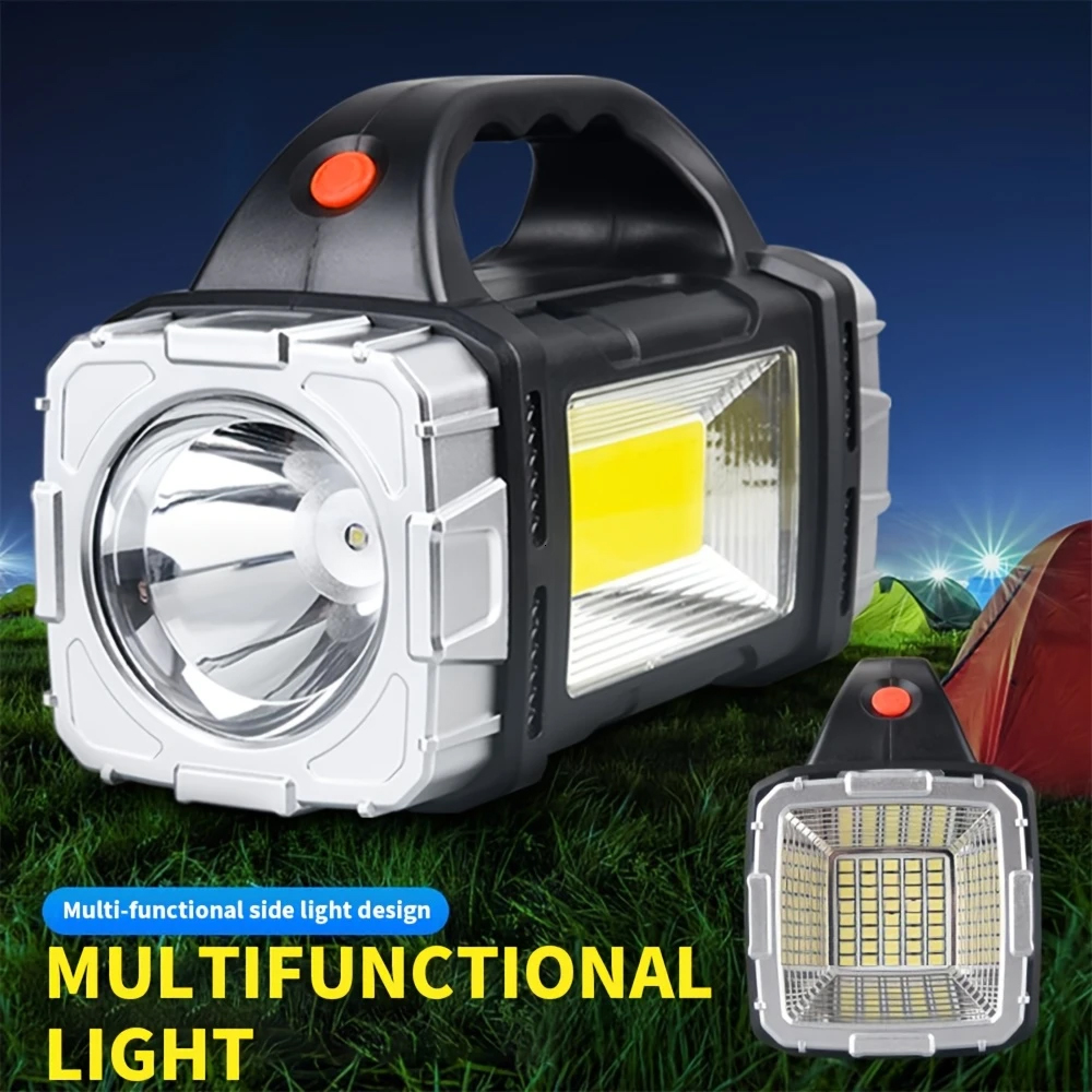 Outdoor Lighting Portable - Портативный мощный USB перезаряжаемый фонарик, солнечный