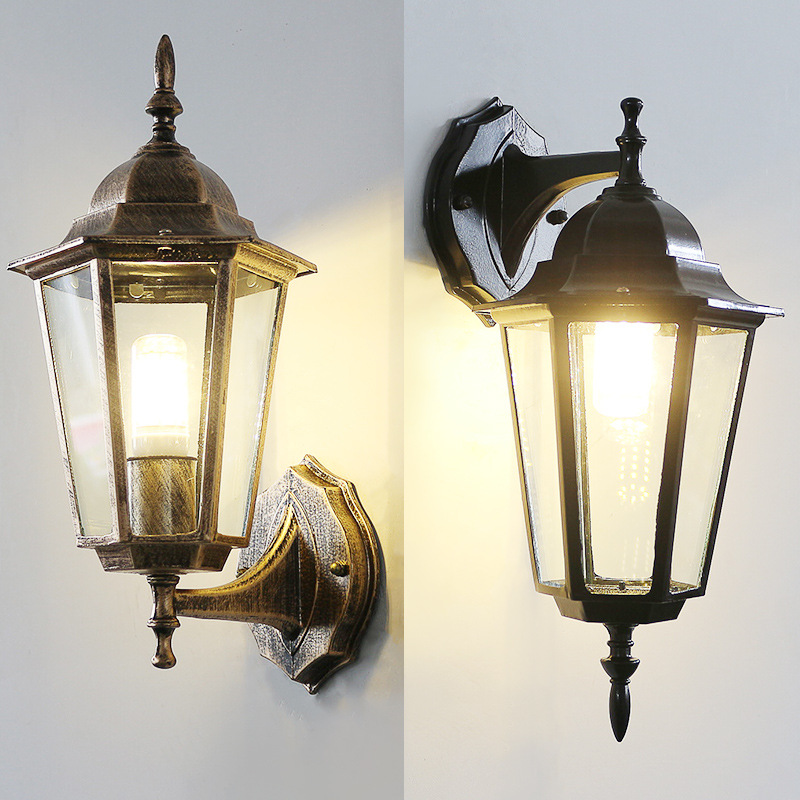 Outdoor Lighting Lux - Европейский стиль Ретро светодиодный настенный светильник