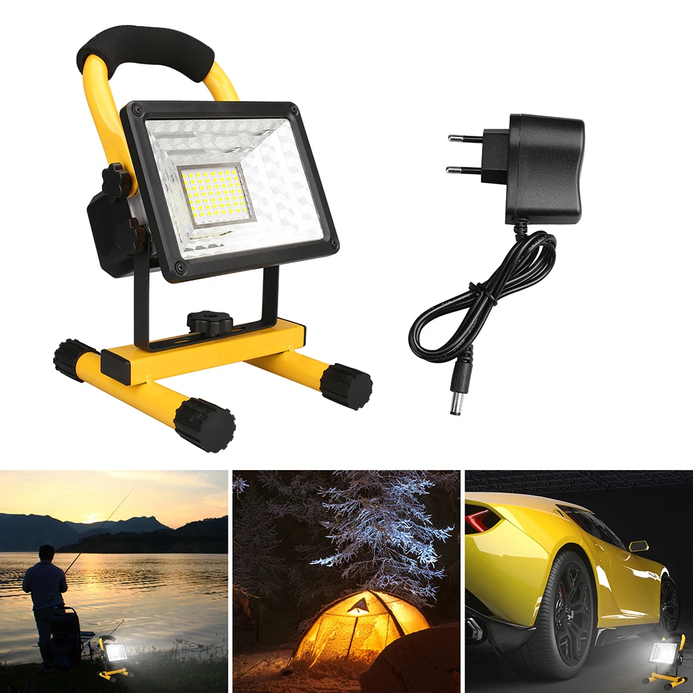 Zumtobel Outdoor Lighting - Портативный перезаряжаемый прожектор, 30 Вт, водонепроницаемый