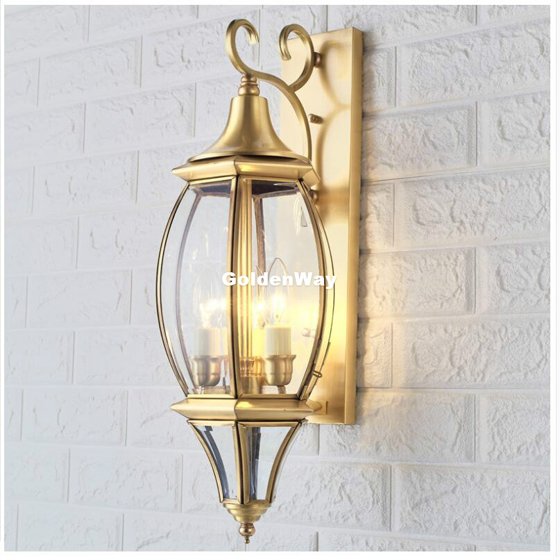 Антикварный латунный настенный – обзор и цена Outdoor Lighting Brass