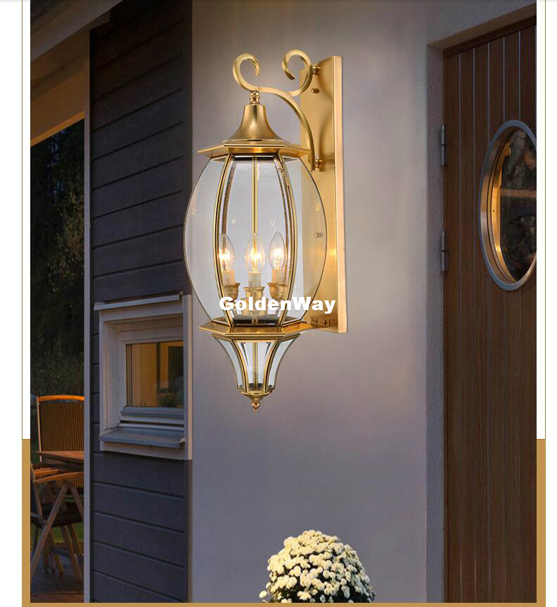 Антикварный латунный настенный – обзор и цена Outdoor Lighting Brass