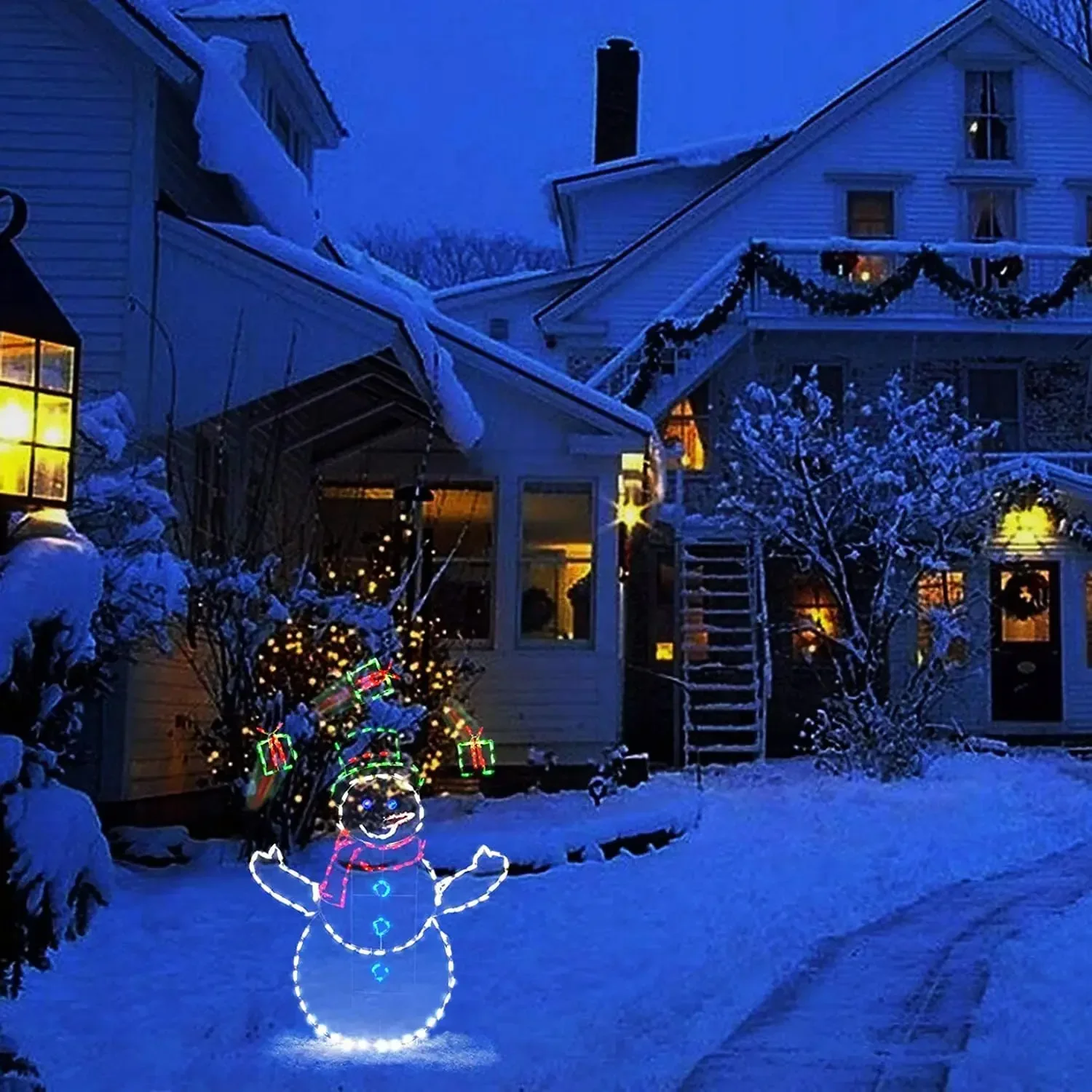 Анимированный снежный светильн – обзор и цена Outdoor Lighting Effects
