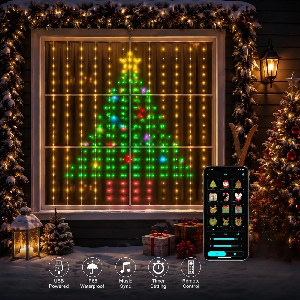 Уличные светодиодные пиксельны – обзор и цена Outdoor Lighting Decoration