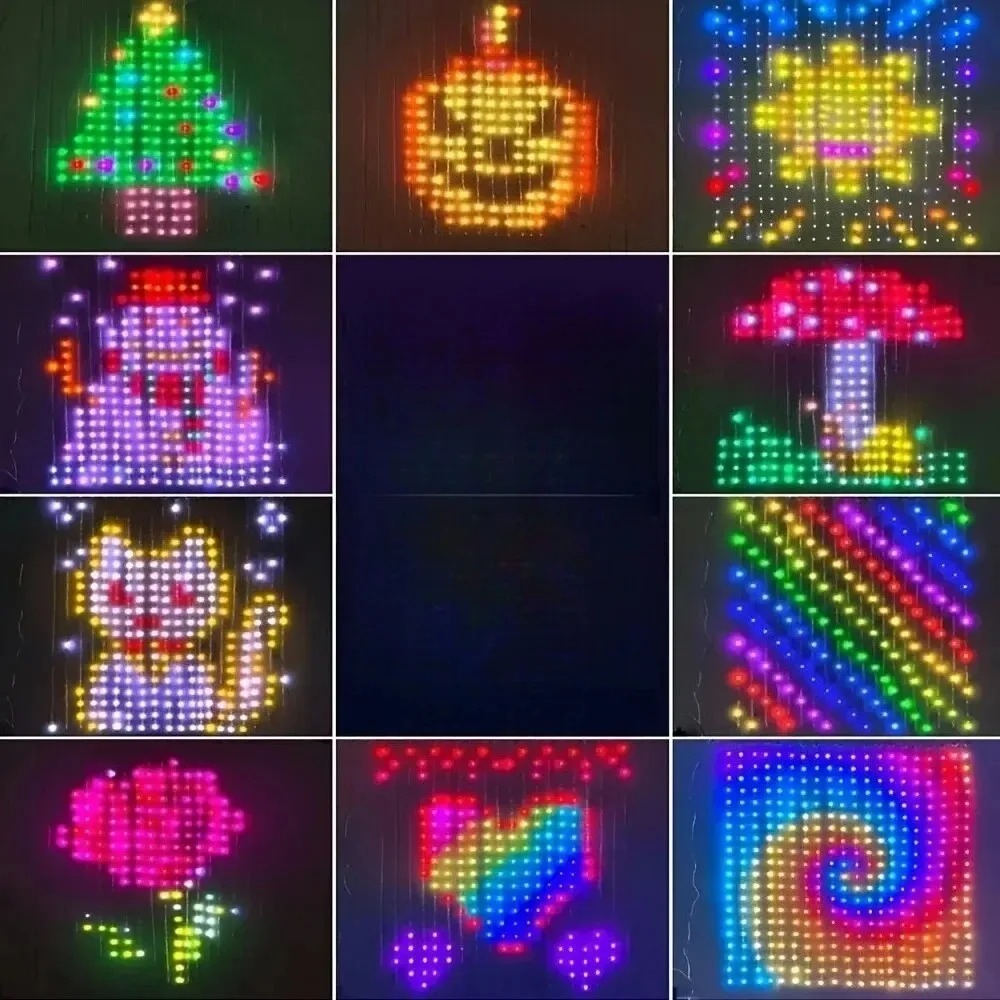 Уличные светодиодные пиксельны – обзор и цена Outdoor Lighting Decoration