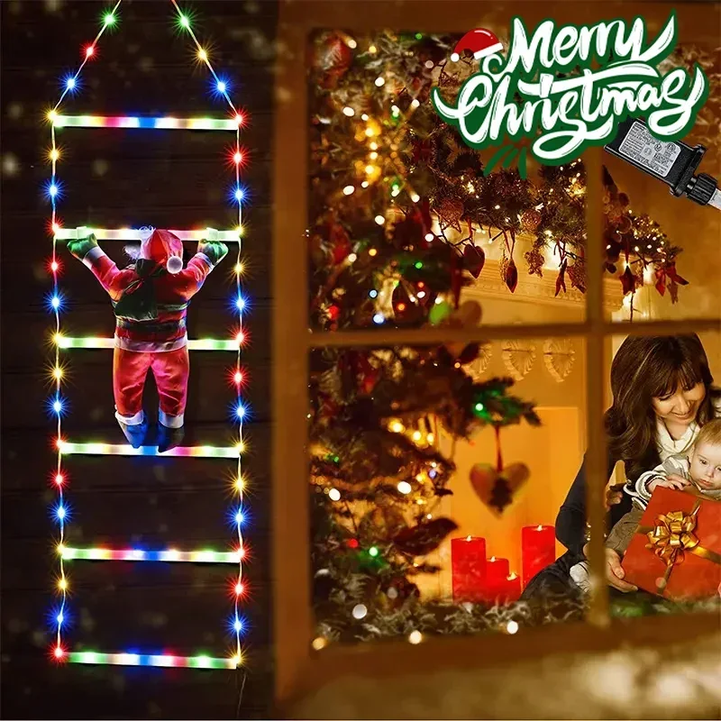 Светодиодный лестница для Деда – обзор и цена Xmas Outdoor Lighting Decorations