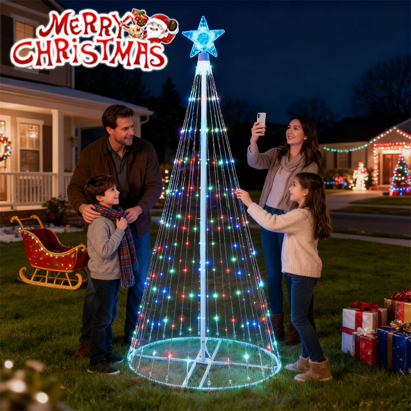 Светодиодные гирлянды с водопа – обзор и цена Outdoor Lighting Effects