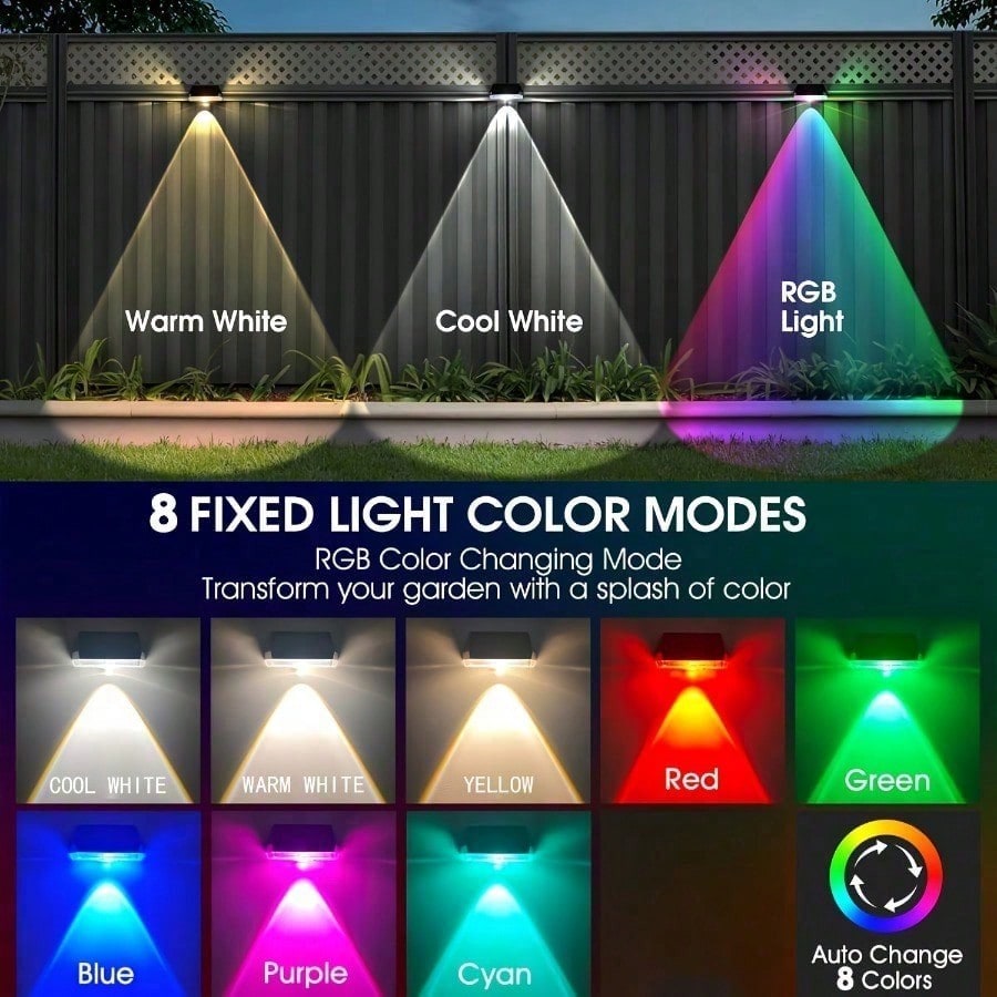 Набор из 4 уличных водонепрони – обзор и цена Outdoor Lighting For Fence