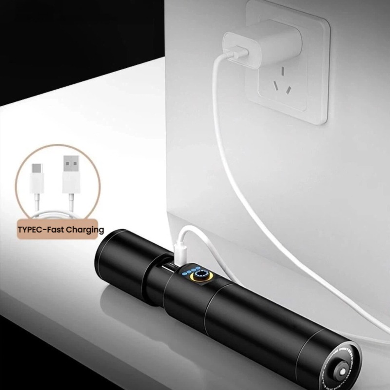 Мощный светодиодный фонарик с  – обзор и цена Outdoor Lighting Portable