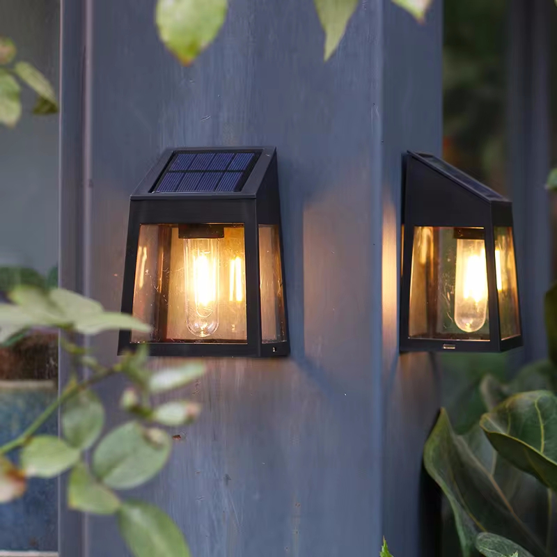Настенная лампа на солнечной б – обзор и цена Outdoor Lighting For Fence