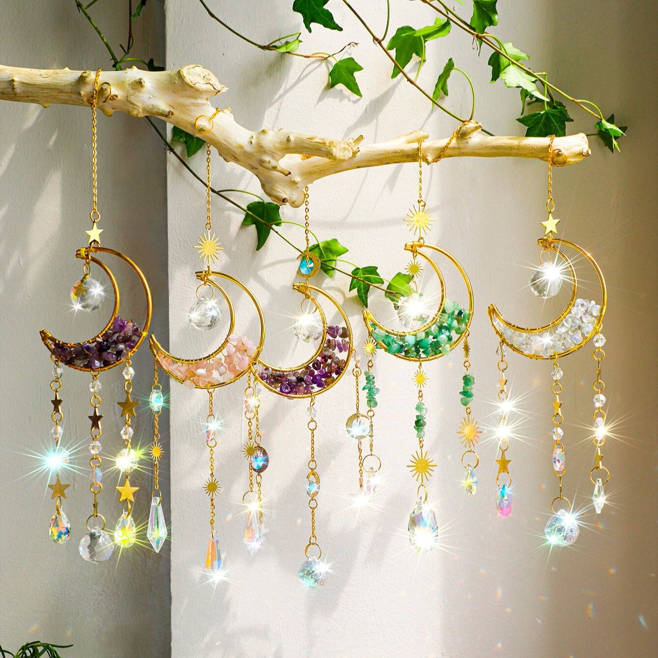 Хрустальный Ловец Солнца, луна – обзор и цена Xmas Outdoor Lighting Decorations