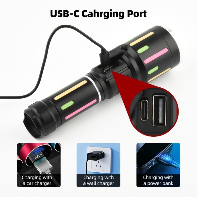 Мощный фонарь с белым светом,  – обзор и цена Outdoor Lighting For Camping