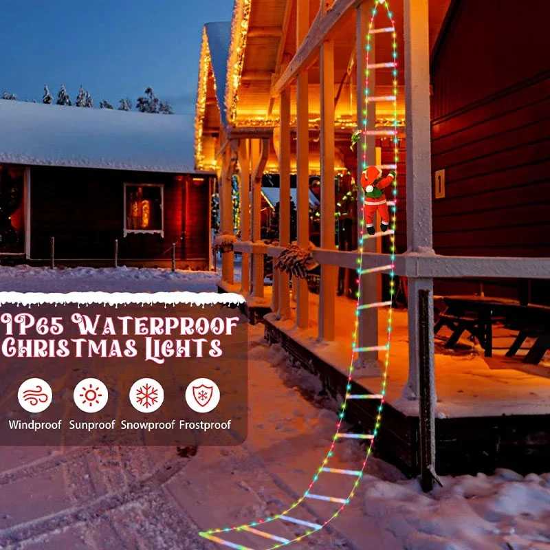 Светодиодные рождественские ги – обзор и цена Outdoor Lighting Decoration