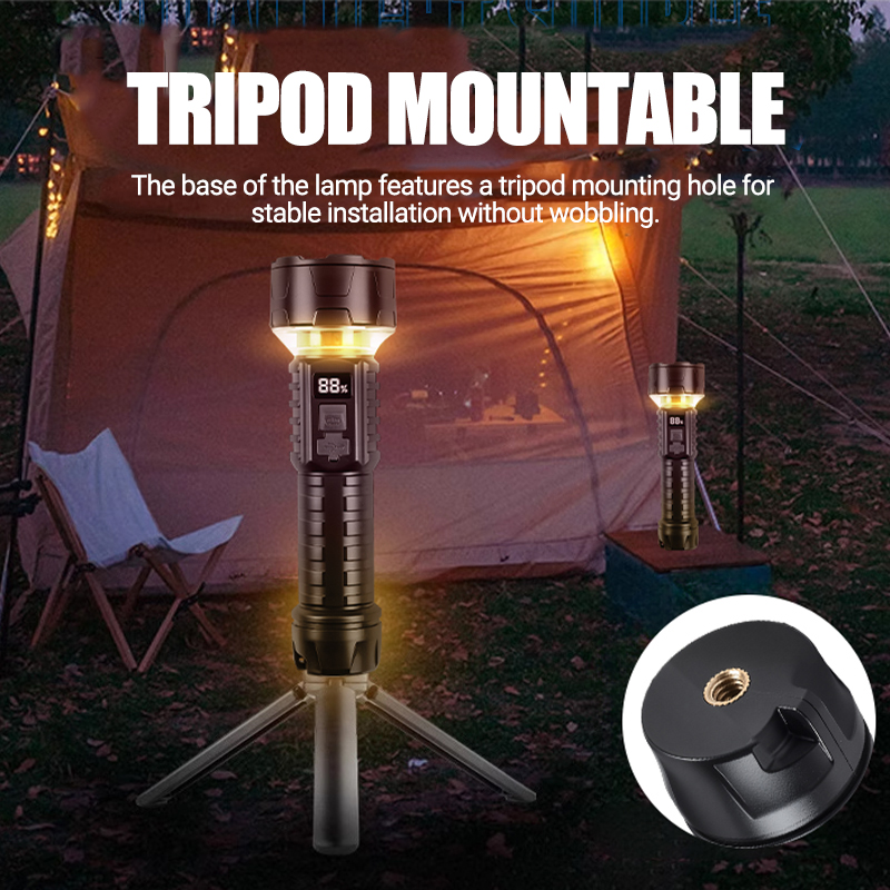 Светодиодный фонарик COB, пере – обзор и цена Outdoor Lighting Portable