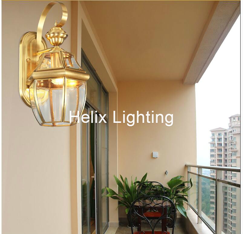 Бесплатная доставка, античная  – обзор и цена Outdoor Lighting Brass