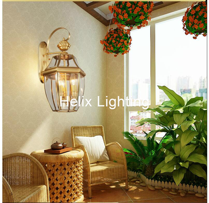 Бесплатная доставка, античная  – обзор и цена Outdoor Lighting Brass