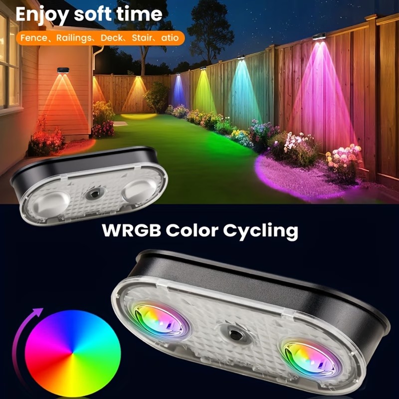Солнечный светильник RGB для з – обзор и цена Outdoor Lighting Amazon