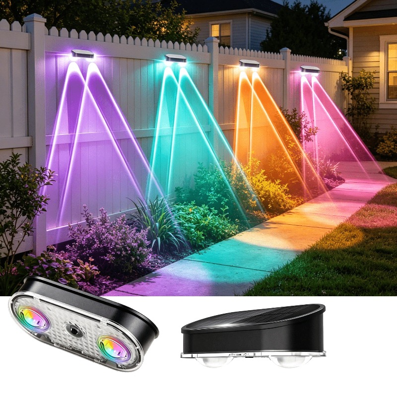 Солнечный светильник RGB для з – обзор и цена Outdoor Lighting Amazon