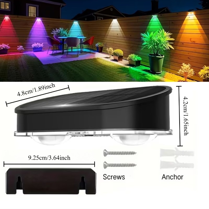 Солнечный светильник RGB для з – обзор и цена Outdoor Lighting Amazon