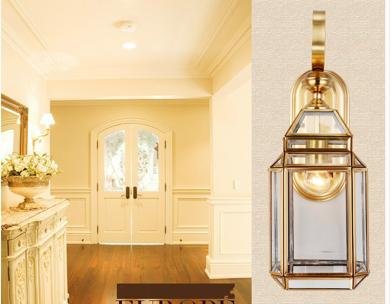 Современный бронзовый настенны – обзор и цена Outdoor Lighting Brass