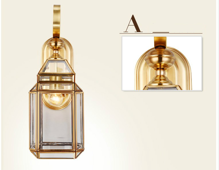 Современный бронзовый настенны – обзор и цена Outdoor Lighting Brass