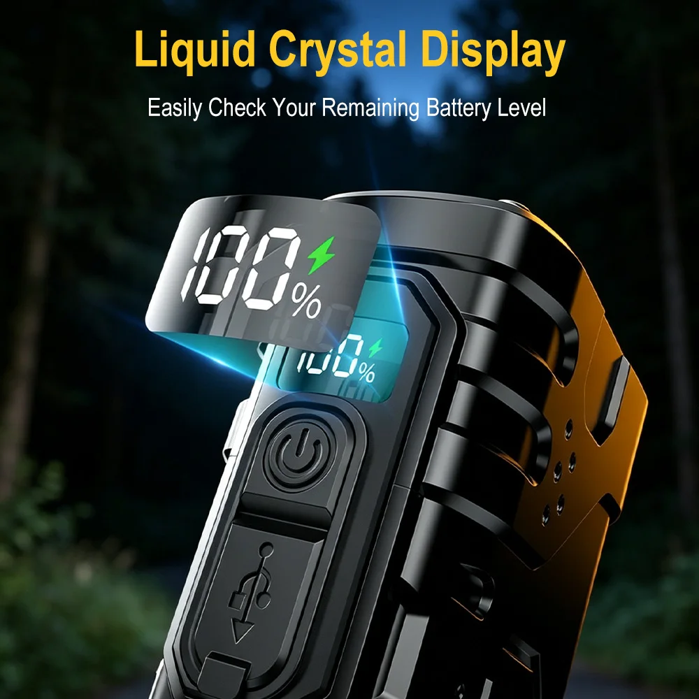 BORUIiT Ручной фонарь EDC с LE – обзор и цена Outdoor Lighting Permanent