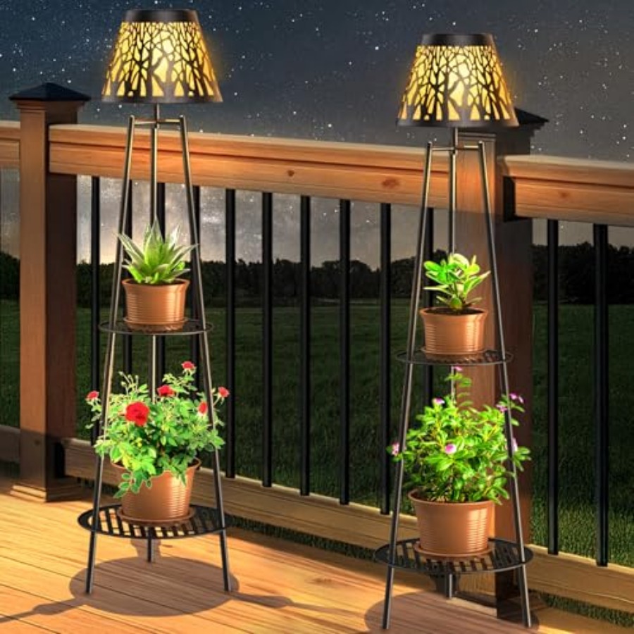 Комплект из 2 уличных солнечны – обзор и цена Outdoor Lighting Decoration