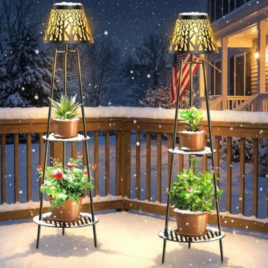 Комплект из 2 уличных солнечны – обзор и цена Outdoor Lighting Decoration