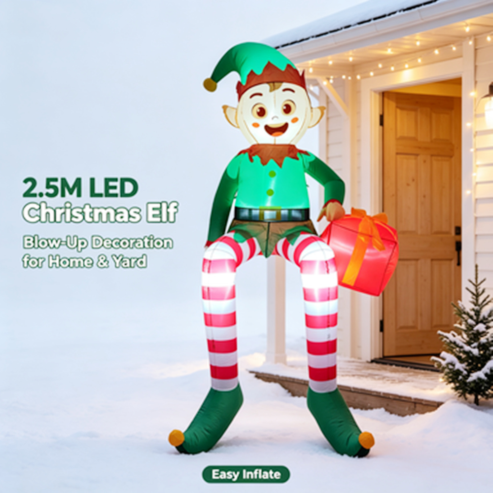 Надувная рождественская фигура – обзор и цена Xmas Outdoor Lighting Decorations