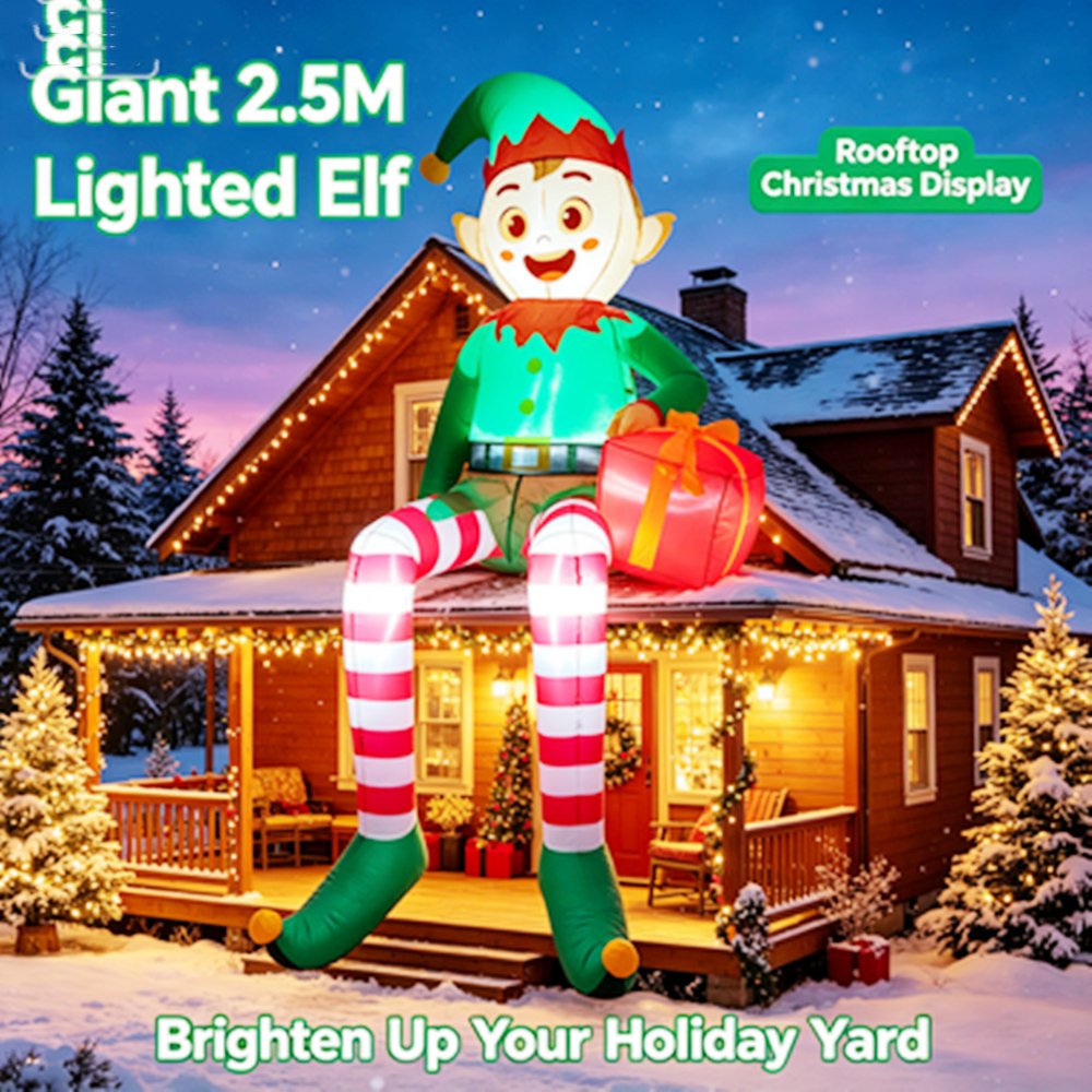 Надувная рождественская фигура – обзор и цена Xmas Outdoor Lighting Decorations