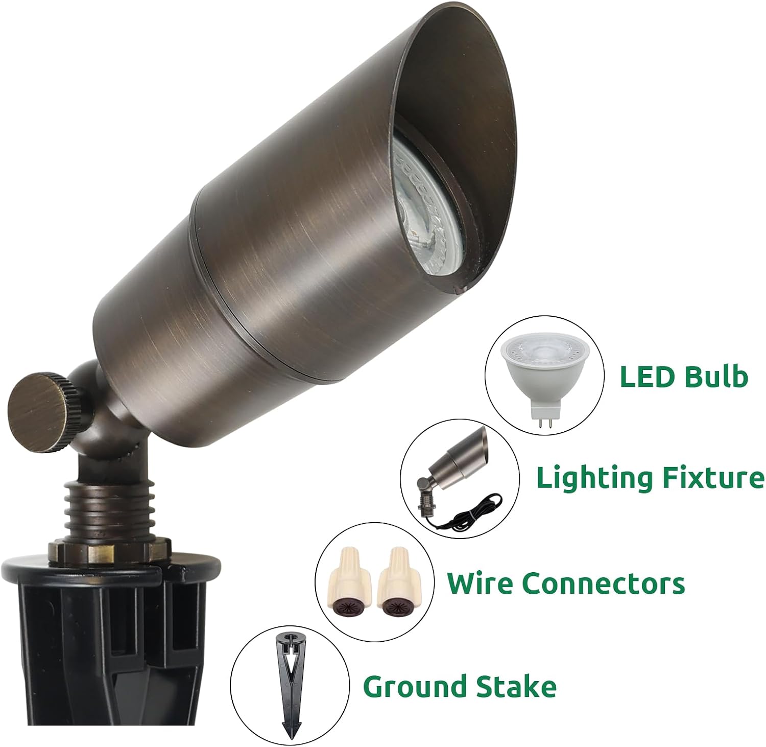 Уличные ландшафтные светодиодн – обзор и цена Outdoor Lighting Brass