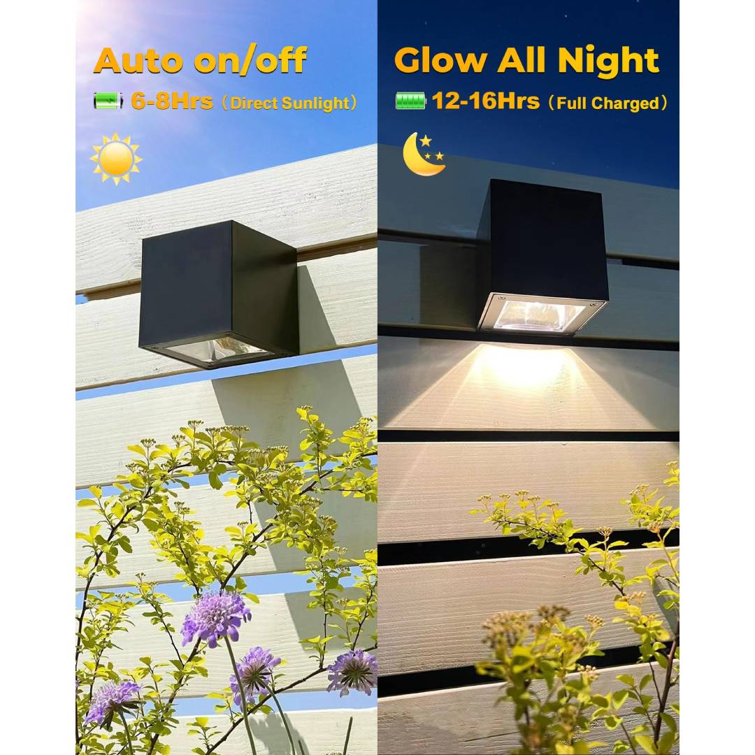 Наружный солнечный настенный с – обзор и цена Outdoor Lighting For Fence