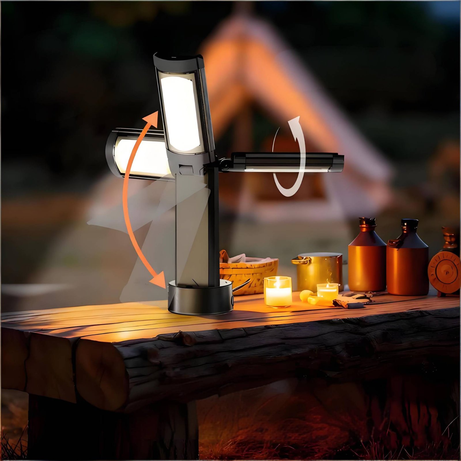 Телескопическая лампа для пала – обзор и цена Outdoor Lighting Portable