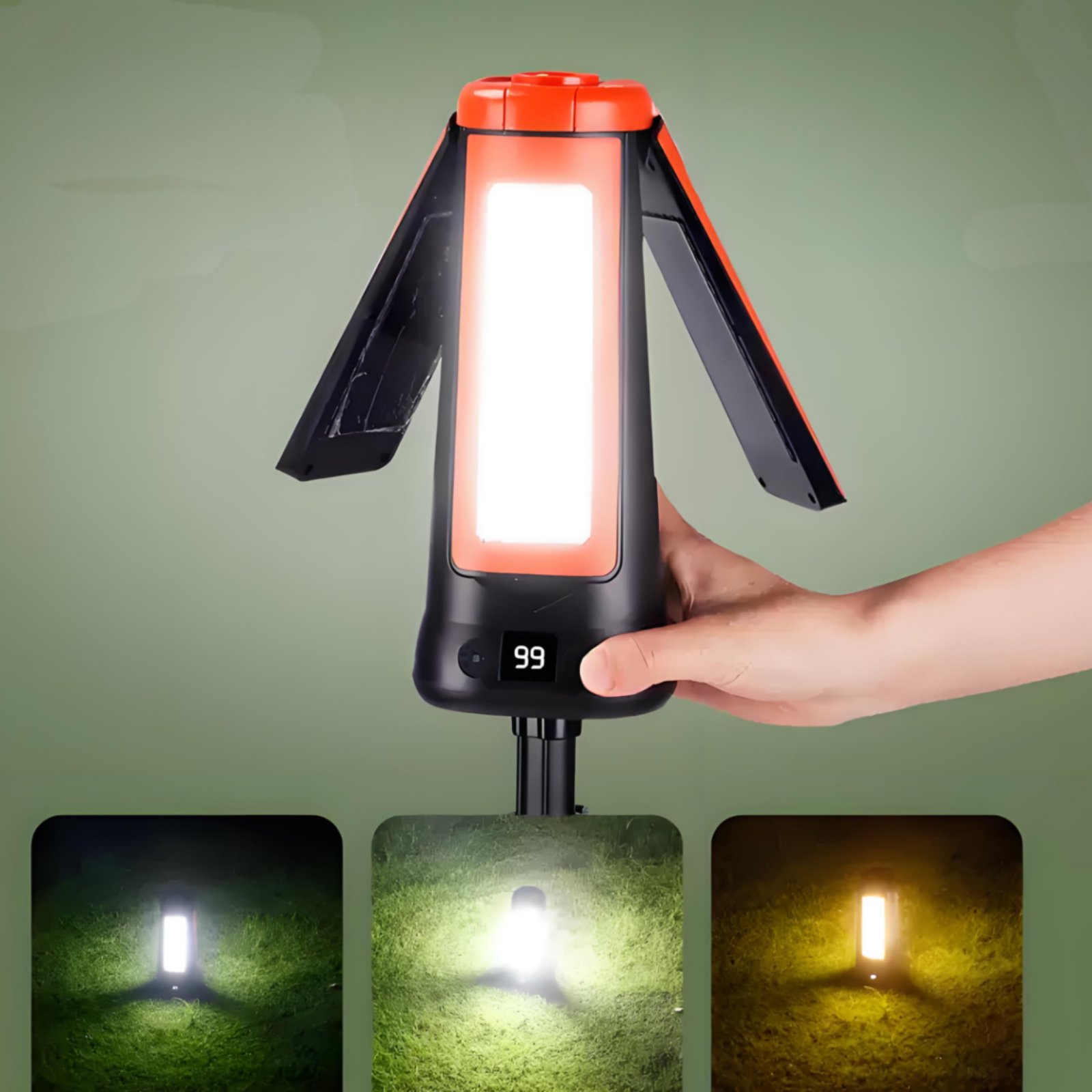 Телескопическая лампа для пала – обзор и цена Outdoor Lighting Portable
