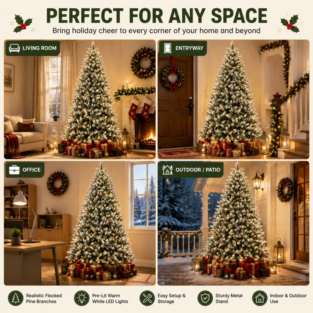 Искусственная рождественская е – обзор и цена Xmas Outdoor Lighting Decorations