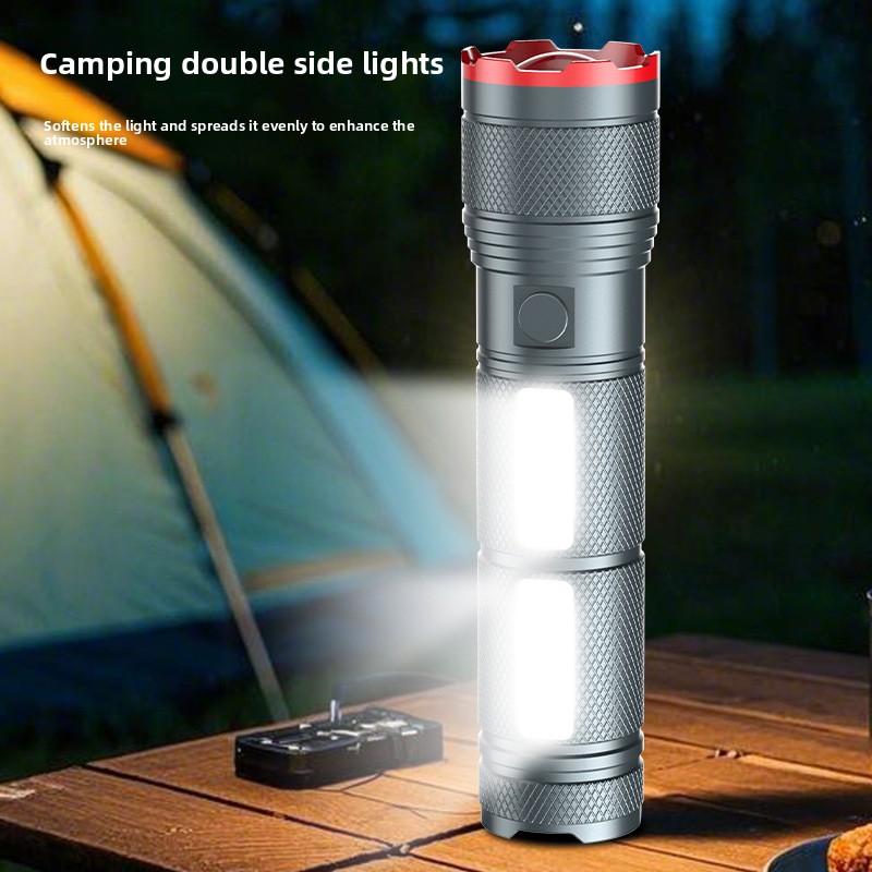 7200 мАч, фонарик COB, боковой – обзор и цена Outdoor Lighting For Camping