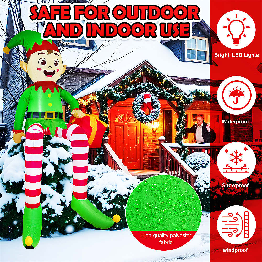 Рождественские надувные игрушк – обзор и цена Xmas Outdoor Lighting Decorations