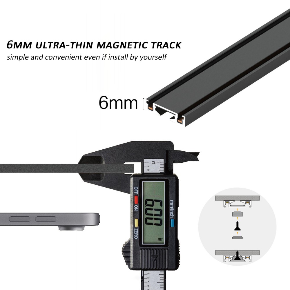 Ультратонкая 6-миллиметровая м – обзор и цена Outdoor Lighting Track